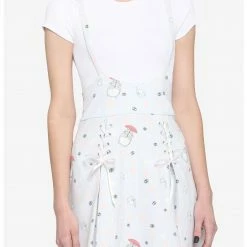 HUNIVERS Her Universe Studio Ghibli My Neighbor Totoro Cherry Blossoms Lace-Up Suspender Skirt